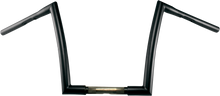 TODD'S CYCLE 1-1/4" Strip Handlebar- 17" Rise - Flat Black 0601-2715