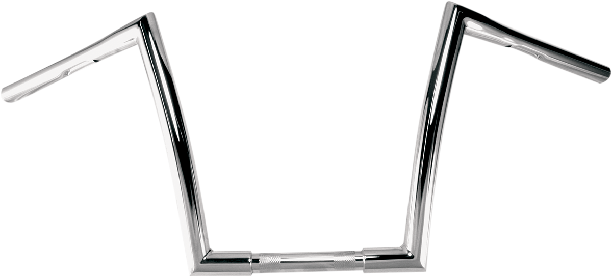 TODD'S CYCLE 1-1/4" Strip Handlebar - 10" Rise - Chrome 0601-2716