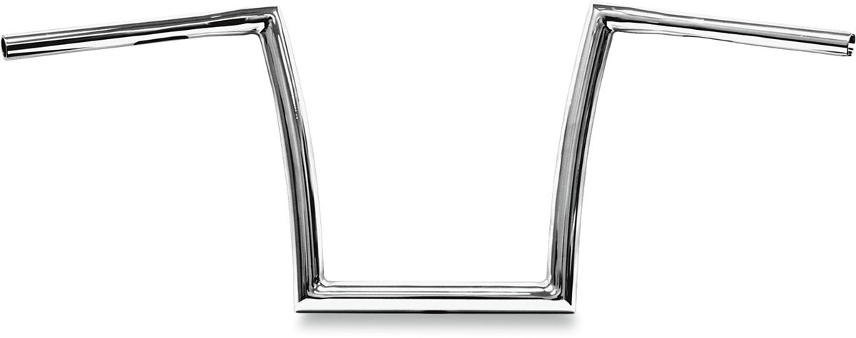 TODD'S CYCLE 1-1/4" Strip Handlebar - Strip - Fat Bobber - 12" Rise - Chrome 0601-2725