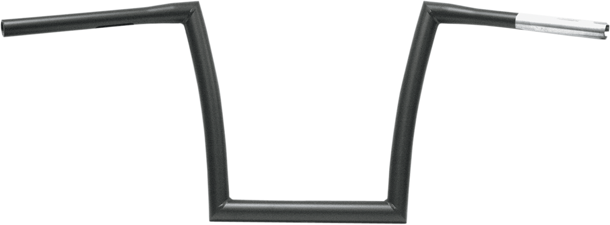 TODD'S CYCLE 1-1/4" Strip Handlebar - Fat Bobber - 14" Rise - Flat Black 0601-3134