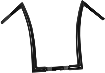 TODD'S CYCLE 1-1/4" Strip Handlebar - 20" Rise - Black 0601-3977