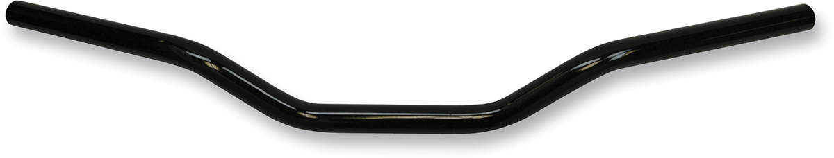 TODD'S CYCLE 1" Moto Bar Handlebar - Low Moto - Gloss Black 0601-4666