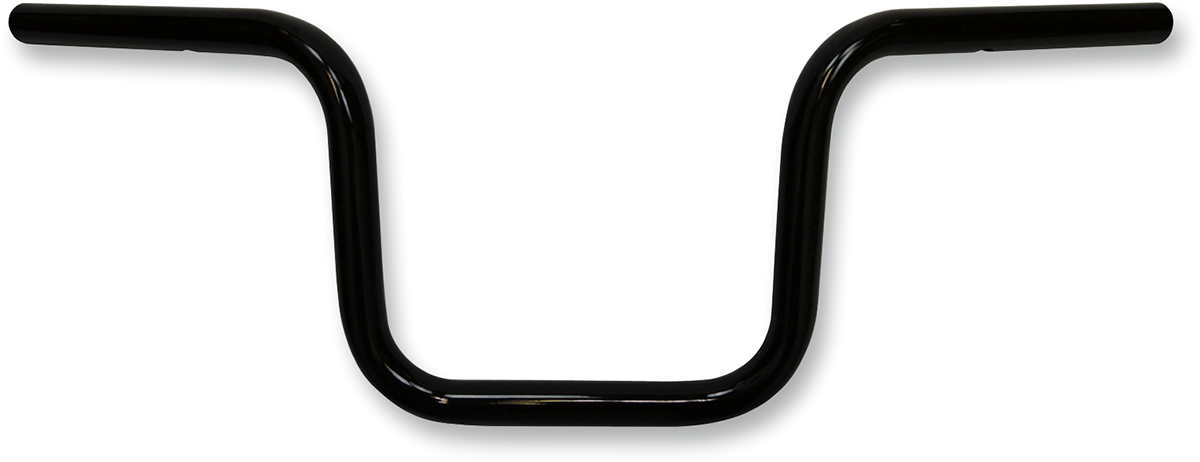 TODD'S CYCLE 1" Beater Bar Handlebar - 8" - Gloss Black 0601-4669