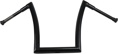 TODD'S CYCLE Handlebar - 1-1/2" Strip - 17" - Gloss Black 0601-4890