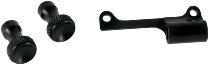 TODD'S CYCLE Enrichener Cable Relocation Bracket Kit with Knobs - Mikuni - Black TMK-3