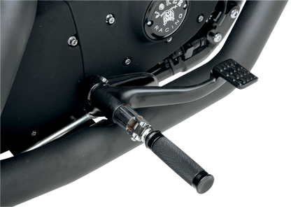 TODD'S CYCLE Vice Foot Pegs - Black VFP-2