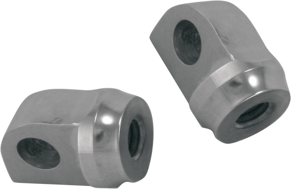 TODD'S CYCLE Foot Peg Mounts - Male Mount - Polished VPP-1