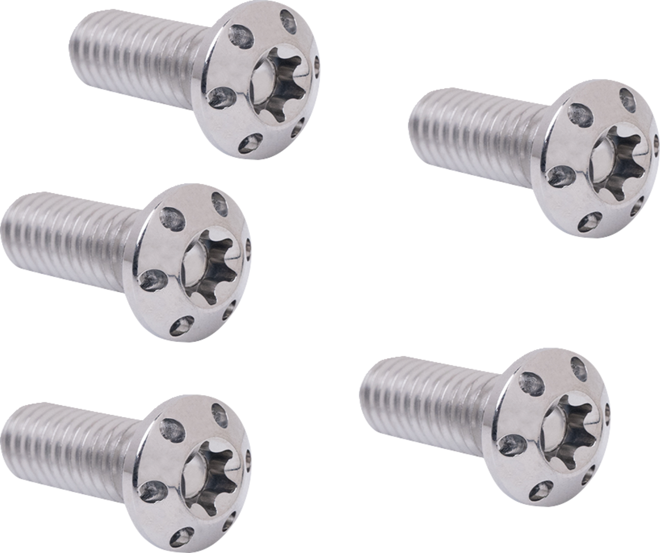 ARLEN NESS Bolt Kit - Holeshot/Brake Rotor/Front - Hub Mount - Polished 5/16"-18 x 7/8" - 5 Pack 300-912