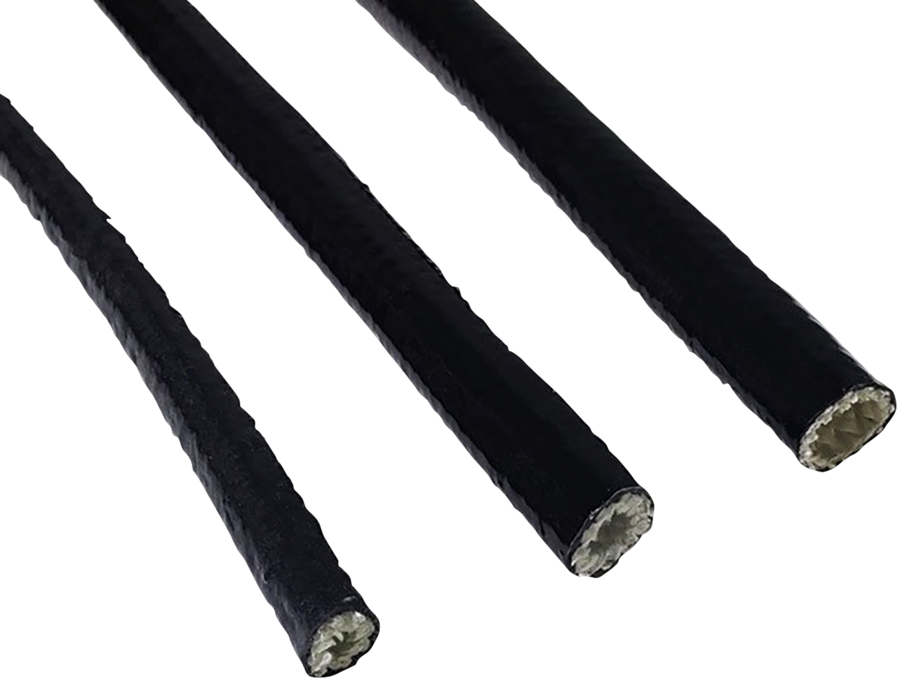 CYCLE PERFORMANCE PROD. Fire Sleeve - Black - 1/4" ID x 24" Length CPP/9095