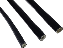 CYCLE PERFORMANCE PROD. Fire Sleeve - Black - 3/8" ID x 24" Length CPP/9096