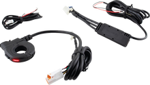 KOSO NORTH AMERICA Heated Grip Thumb Switch - USB-C Charger - Black KB011000