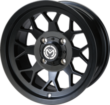 MOOSE OFFROAD Wheel - 27X - Front - Black - 12x7 - 4/156 - 4+3 27MO127156MB4