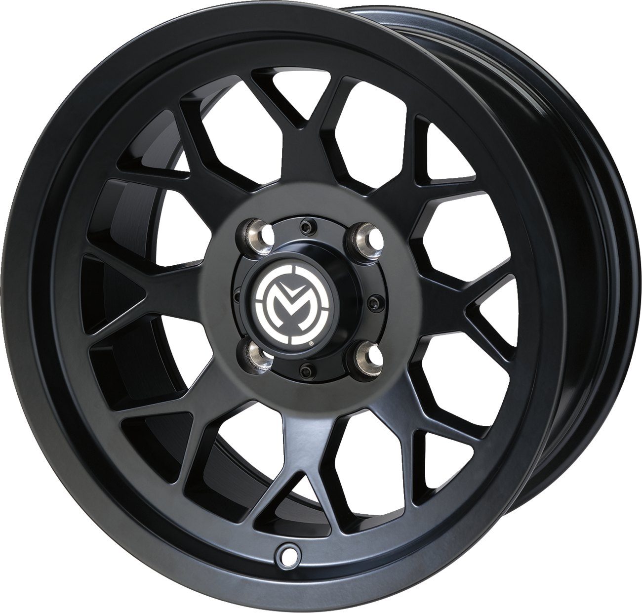 MOOSE OFFROAD Wheel - 27X - Front/Rear - Black - 14x7 - 4/110 - 4+3 27MO147110MB4