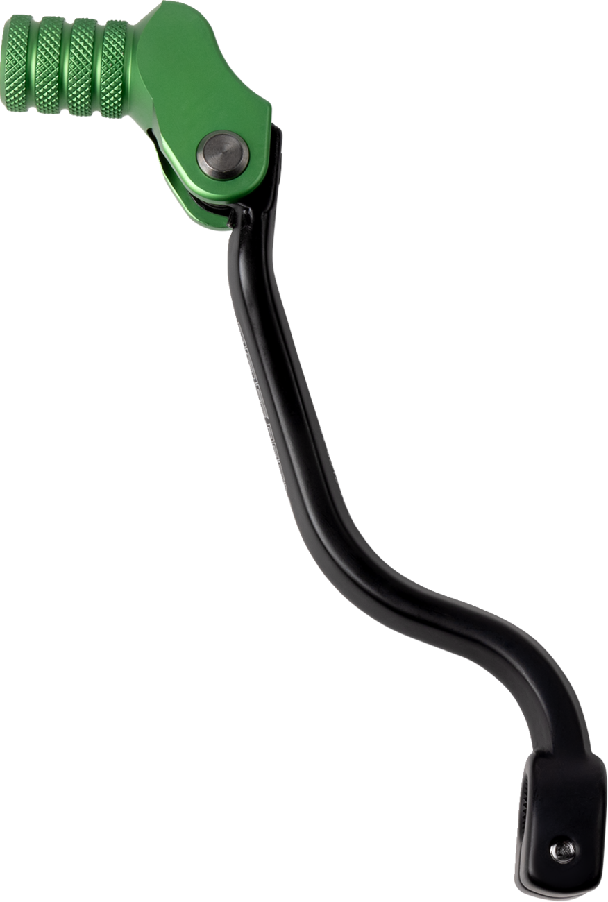MOOSE OFFROAD Shifter Lever - Green - 20 mm Offset - Kawasaki 81-0342-10-30