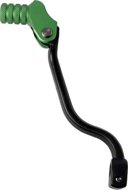 MOOSE OFFROAD Shifter Lever - Green - 20 mm Offset - Kawasaki 81-0342-10-30
