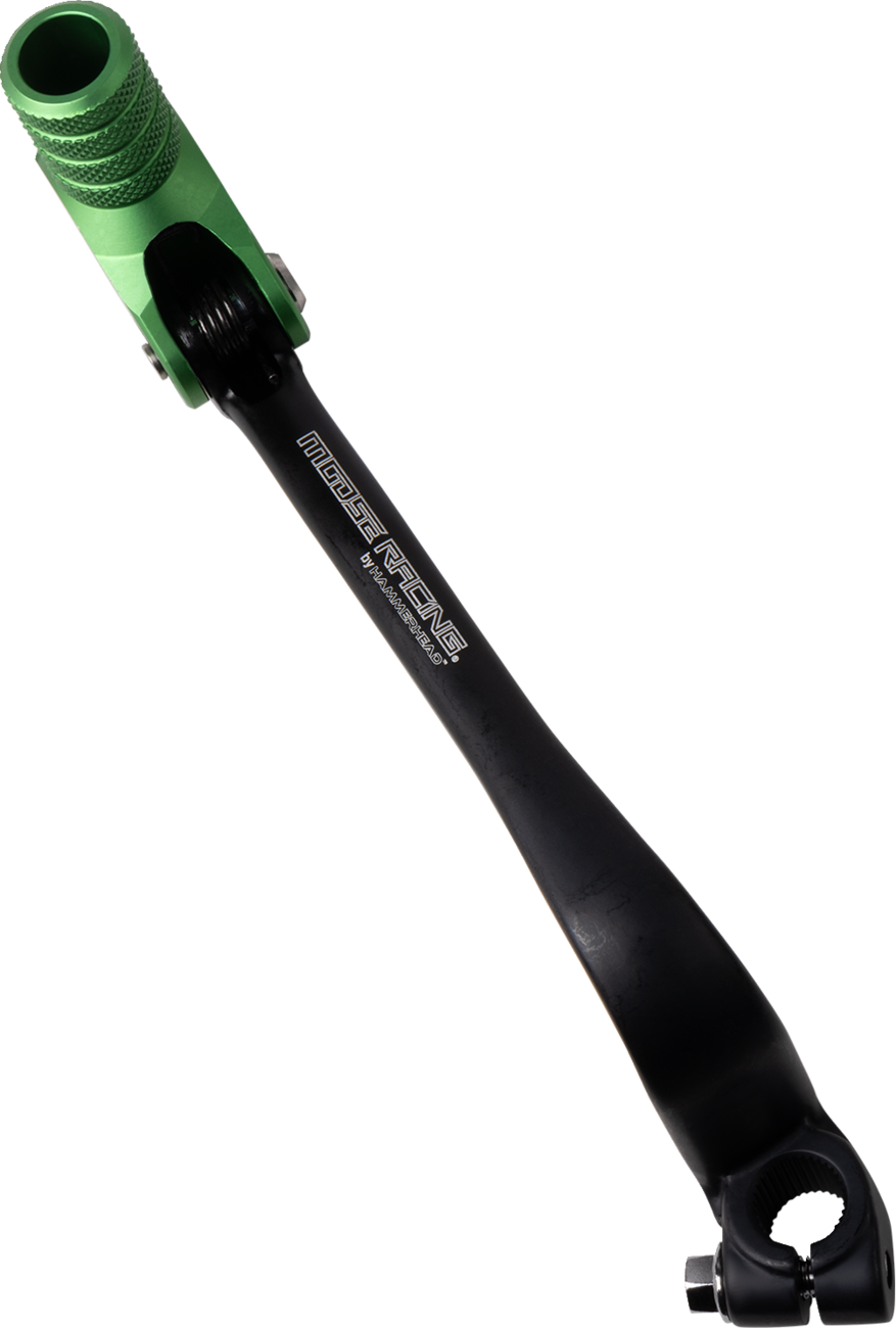 MOOSE OFFROAD Shifter Lever - Green - 20 mm Offset 81-0343-10-30