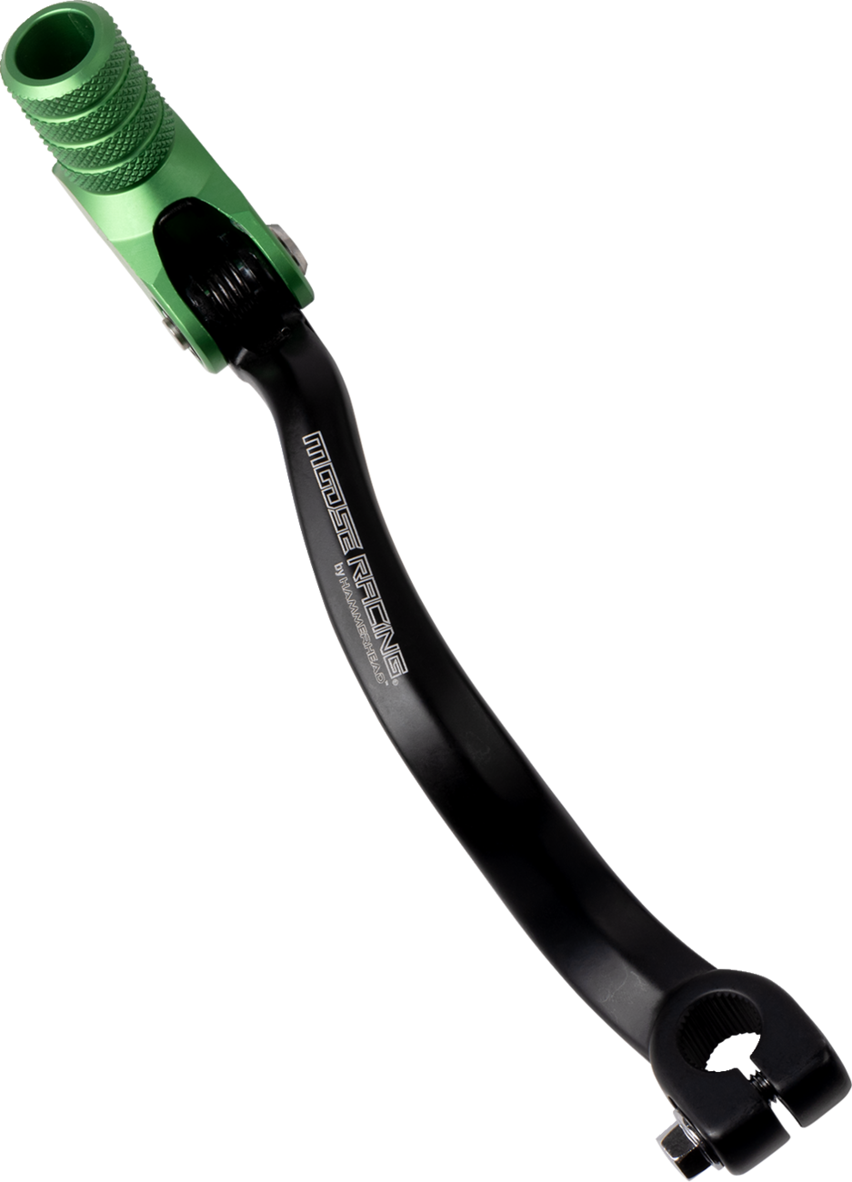 MOOSE OFFROAD Shifter Lever - Green - 20 mm Offset - Kawasaki 81-0342-10-30
