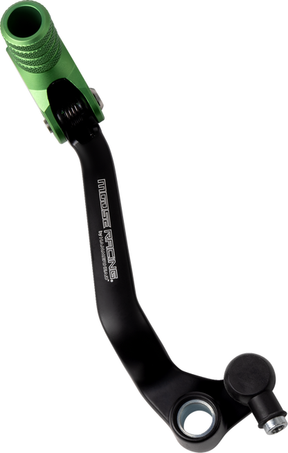 MOOSE OFFROAD Shifter Lever - Green - 20 mm Offset - Kawasaki 81-0350-10-30