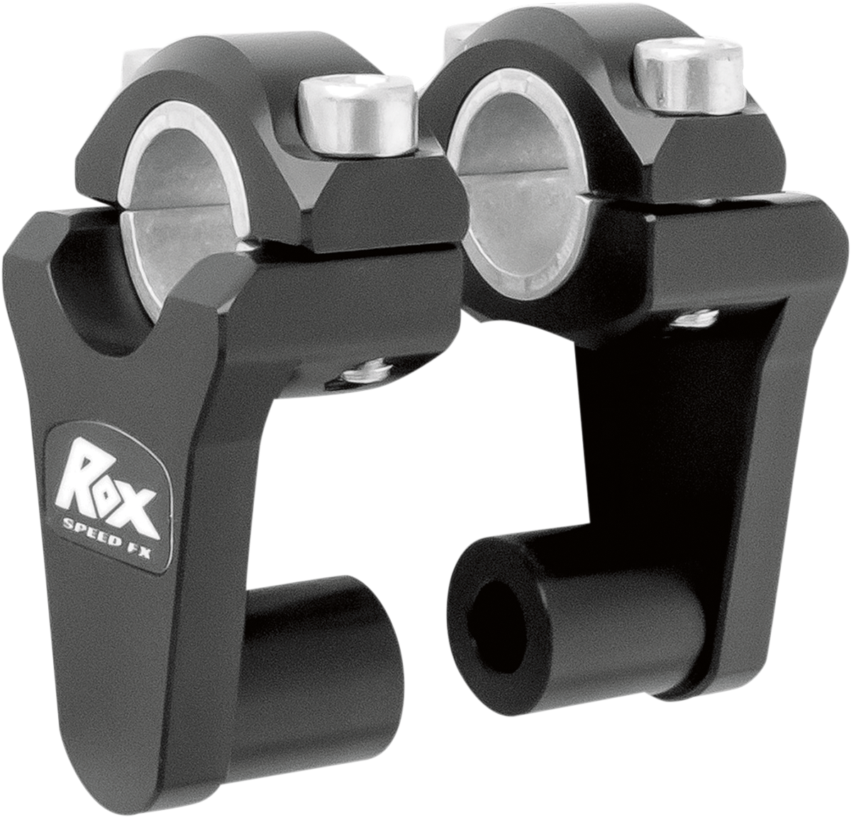 ROX SPEED FX Elite Pivoting Handlebar Risers for 7/8" and 1-1/8" Handlebars - 2" - Black 1R-P2SEK