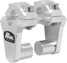 ROX SPEED FX Pivoting Handlebar Risers for 7/8" Bar Clamps - 2" 1R-P2SSN
