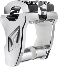 ROX SPEED FX Patriot Series Pivoting Handlebar Risers - 3" - Chrome 4R-P3RX-02