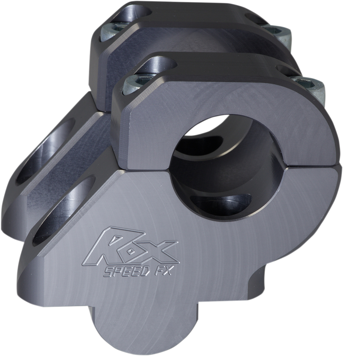 ROX SPEED FX 1-1/2" Barback Risers for 1-1/8" Handlebars - Gray 3R-B17R-15G