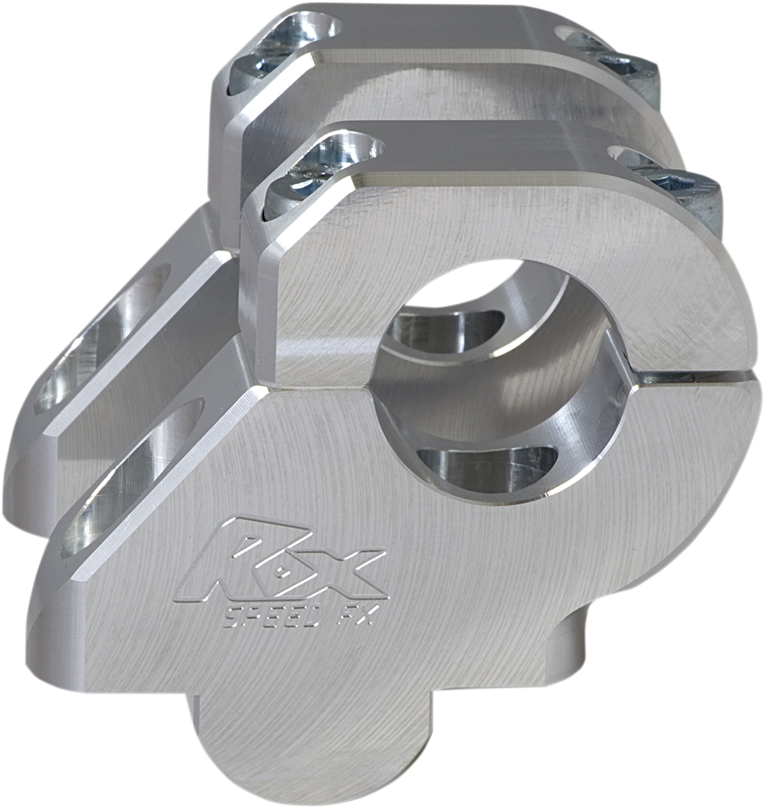 ROX SPEED FX 1-1/2" Barback Risers for 1-1/8" Handlebars - Silver 3R-B17R-15M