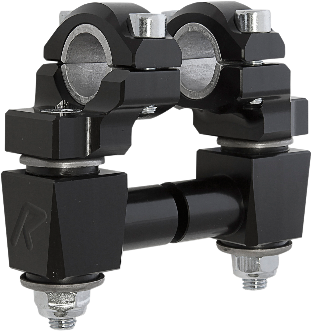 ROX SPEED FX Elite Anti-Vibration 2” Pivot Handlebar Risers - Black 1R-AV2SEK