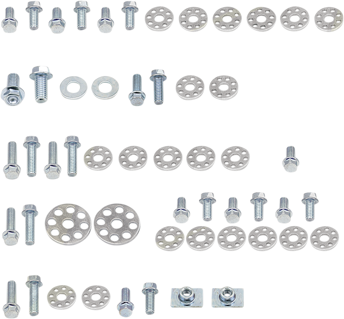 BOLT Body Work Fastener Kit - '03-'12 Kawasaki KX KAW-0310124W