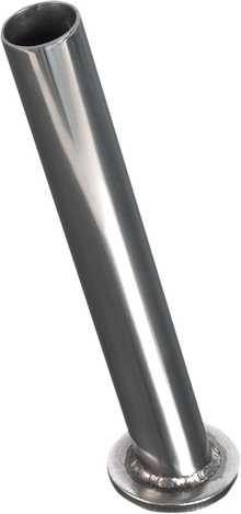 RIVCO PRODUCTS Add-On Flag Pole Socket - Parade - Chrome PF920