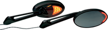 RIVCO PRODUCTS Mirrors - Custom/LED - Side View - Black - Each MIRLEDBK
