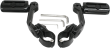 RIVCO PRODUCTS Highway Pegs With Mount - Black MV110