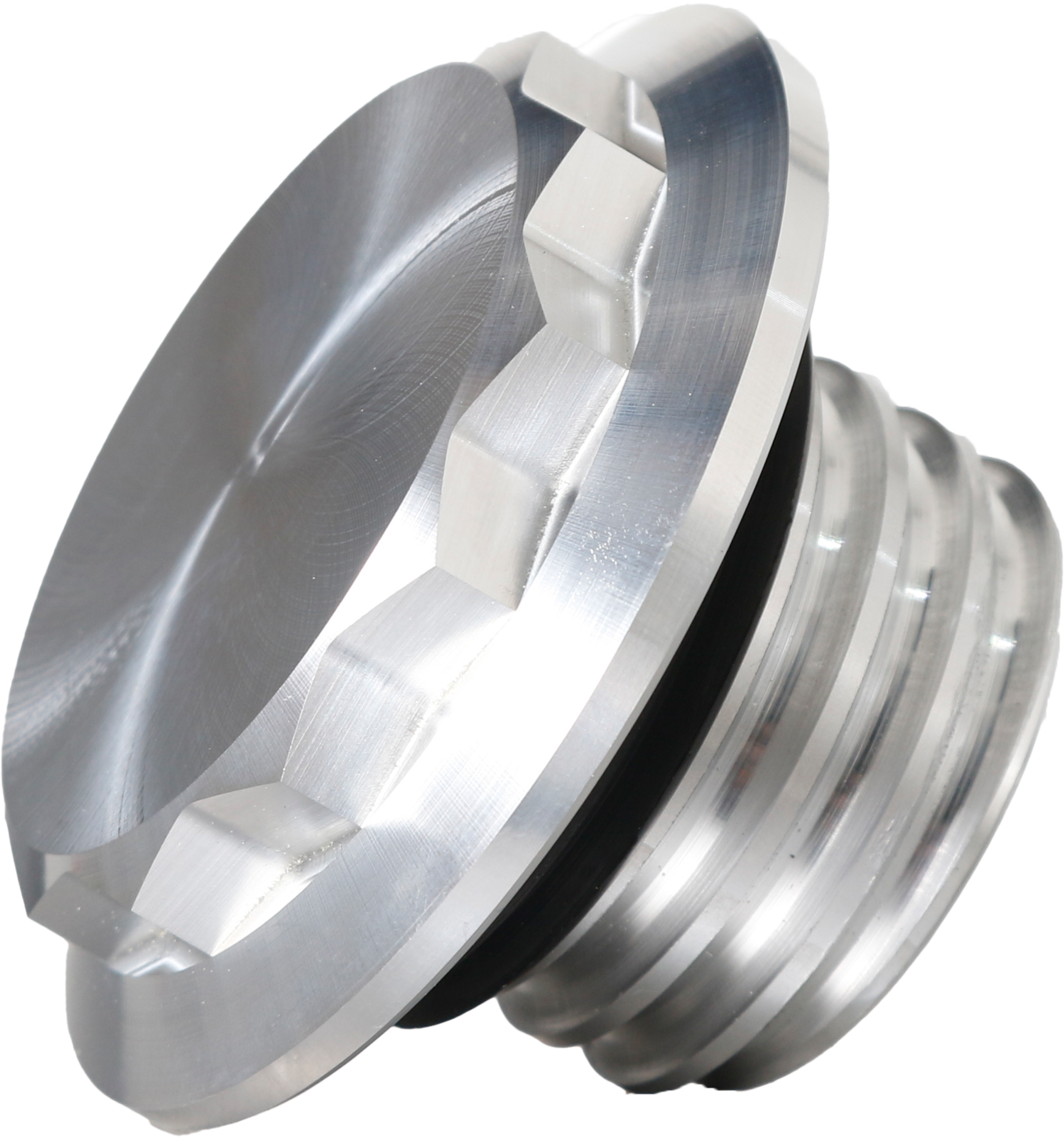H/D Billet 12 Point Vented Raw Fuel Cap