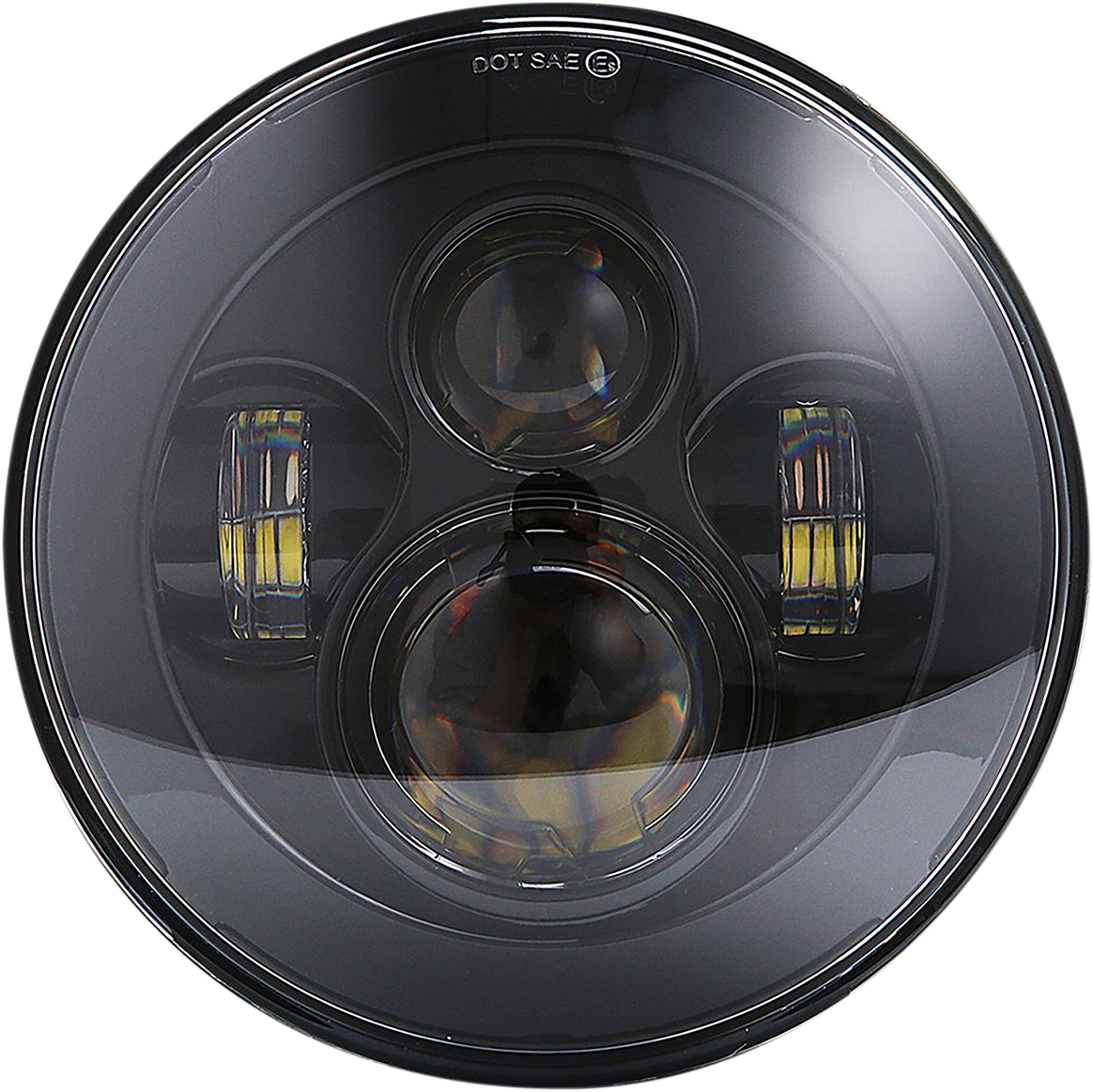 RIVCO PRODUCTS LED Headlight - 5-3/4" - Black LED-140B