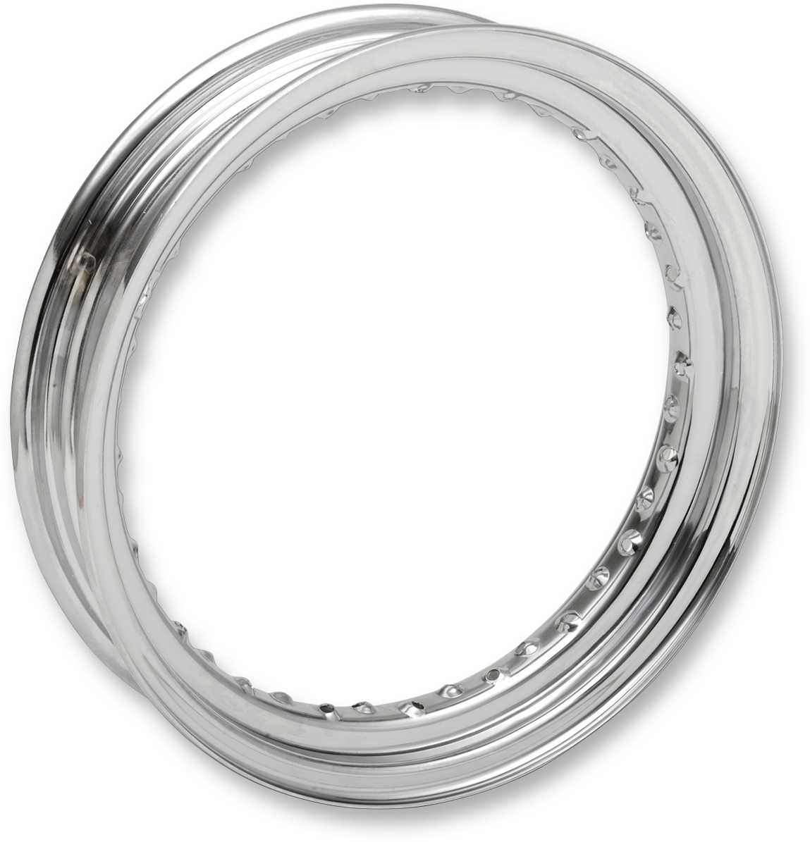 DRAG SPECIALTIES Rim - 40 Hole - Chrome - 16x3 - Side Rubber Valve 11223