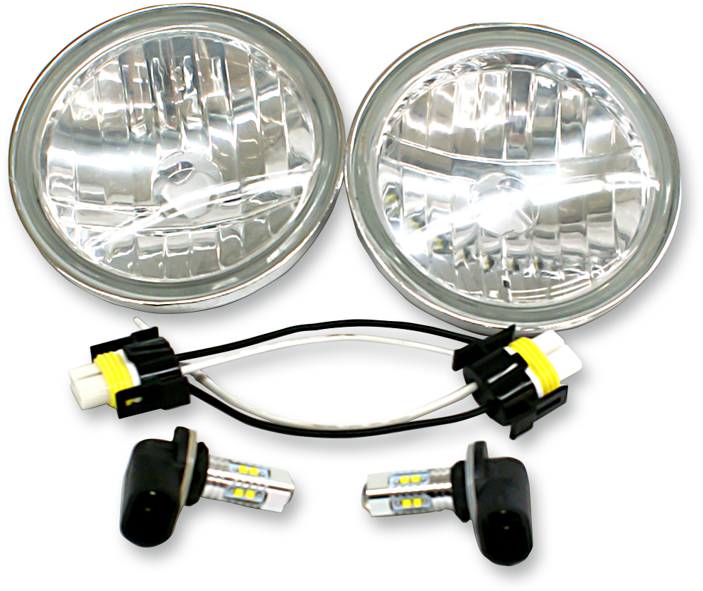 RIVCO PRODUCTS Sealed Beam Conversion Kit - LED - 4-1/2" LED-105K