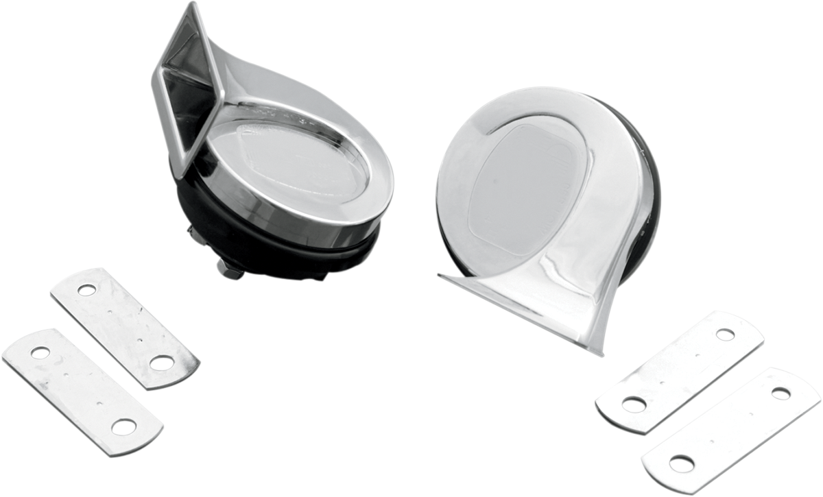 RIVCO PRODUCTS Electric Horn Kit - Chrome ELCHRN