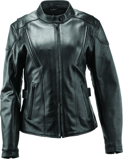 Kuryakyn Leather By River Road Race Leather Jacket Black Womens - 3XL