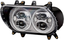 CUSTOM DYNAMICS Headlight - Chrome - FLTR CDTB-RG-15-C