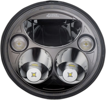 CUSTOM DYNAMICS 7" TruBEAM® Headlamp - Black - Chief CDTB-7-I-B