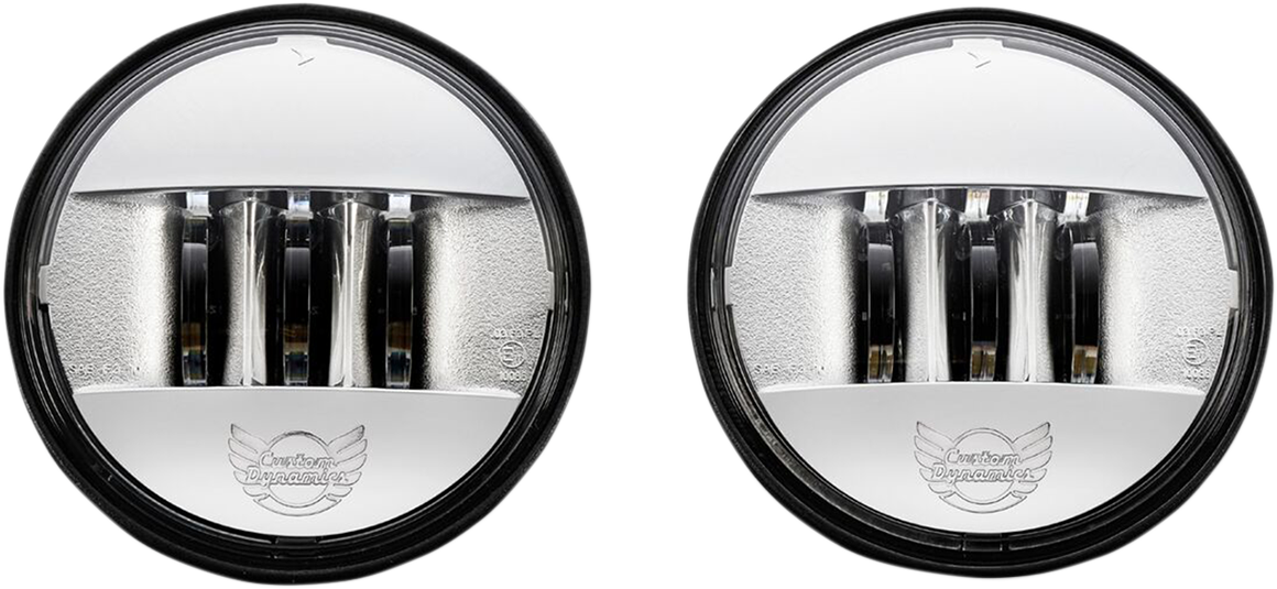 CUSTOM DYNAMICS ProBEAM® Passing Lamps - Chrome PB-45-C