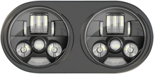 CUSTOM DYNAMICS ProBeam® LED Headlight - FLTR - Black PB-RG13-B
