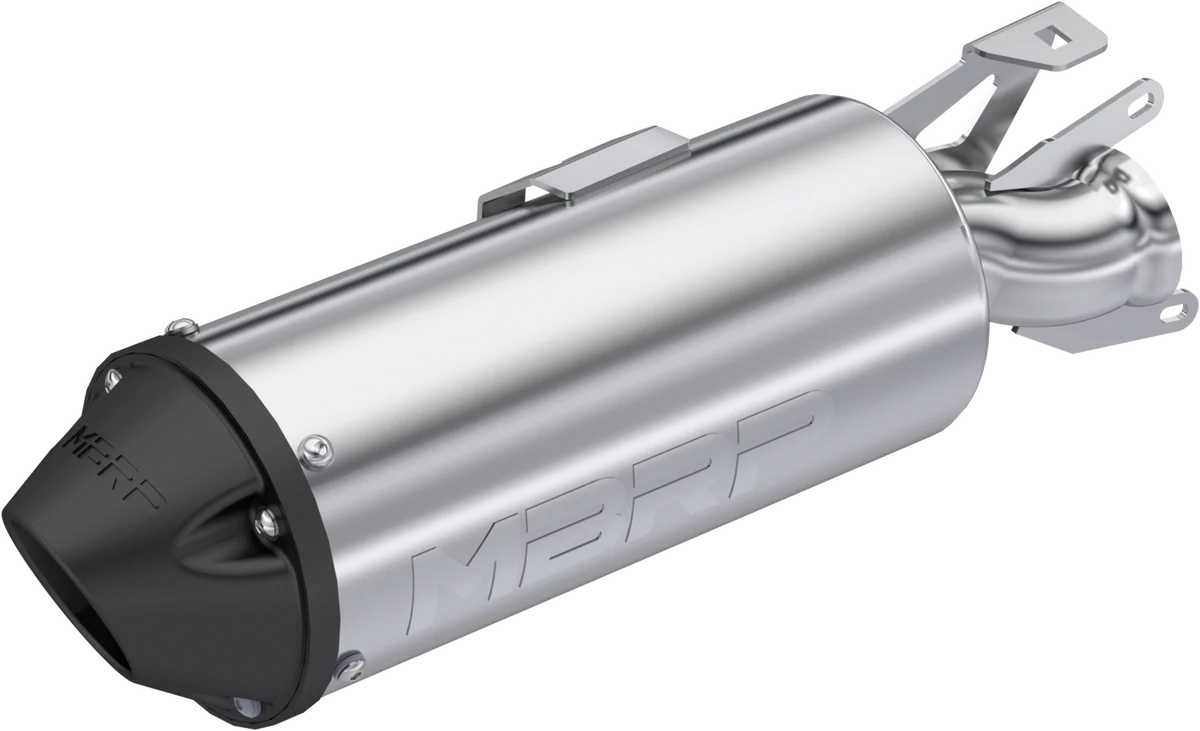 Single Slip On System W/ 5" Performance Muffler Blk Tip