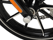 DRAG SPECIALTIES Axle Caps - Chrome - Front - Pair W16-0331