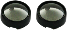 CUSTOM DYNAMICS Bullet Signal Lenses - Black/Smoke PB-B-BEZ-BS
