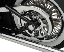 DRAG SPECIALTIES Axle Caps - Chrome - Rear - Pair W16-0332