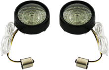 CUSTOM DYNAMICS Bullet Turn Signal - 1156 - Gloss Black - Smoke Lens PB-BB-AW-1156BS