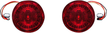 CUSTOM DYNAMICS Rear Turn Signal Insert - JAE Bases - Red PB-RR-JAE