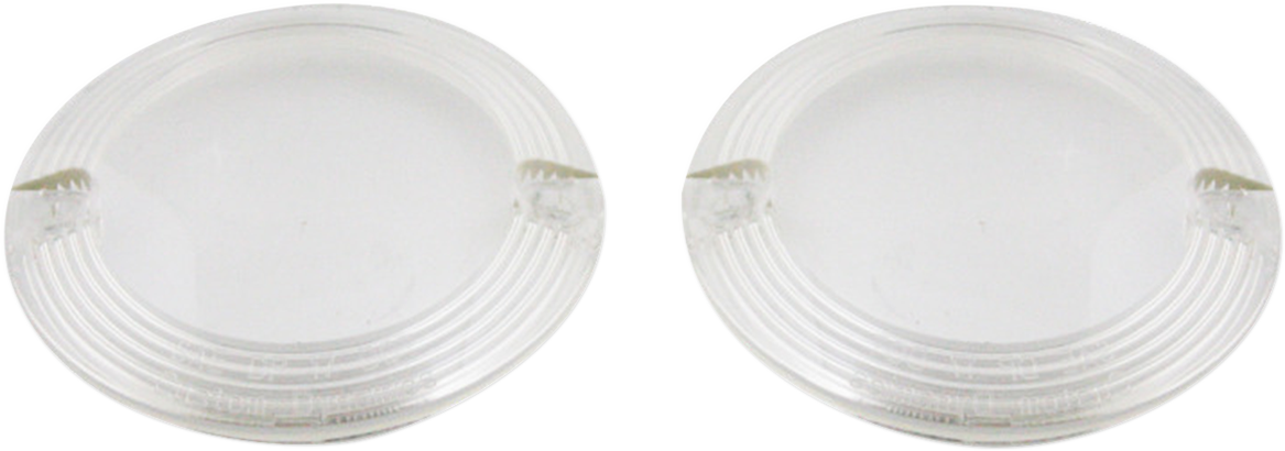 CUSTOM DYNAMICS ProBEAM® Turn Signal Lenses - White PB-F-LENS-CLEAR