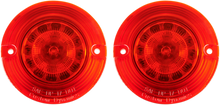 CUSTOM DYNAMICS Flat Signal Insert - 1156 - Red PB-R-1156-T